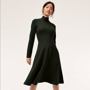 Babaton Aritzia black Marc dress 4 EUC LONG SLEEVE